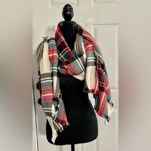 OSFM Flannel Blanket Scarf